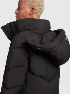 Khujo Manteaux Dhiver Manteau D’hiver Torino2 Femme Noir -Khujo 92b2304b763d2068f8a2419f522f49c7