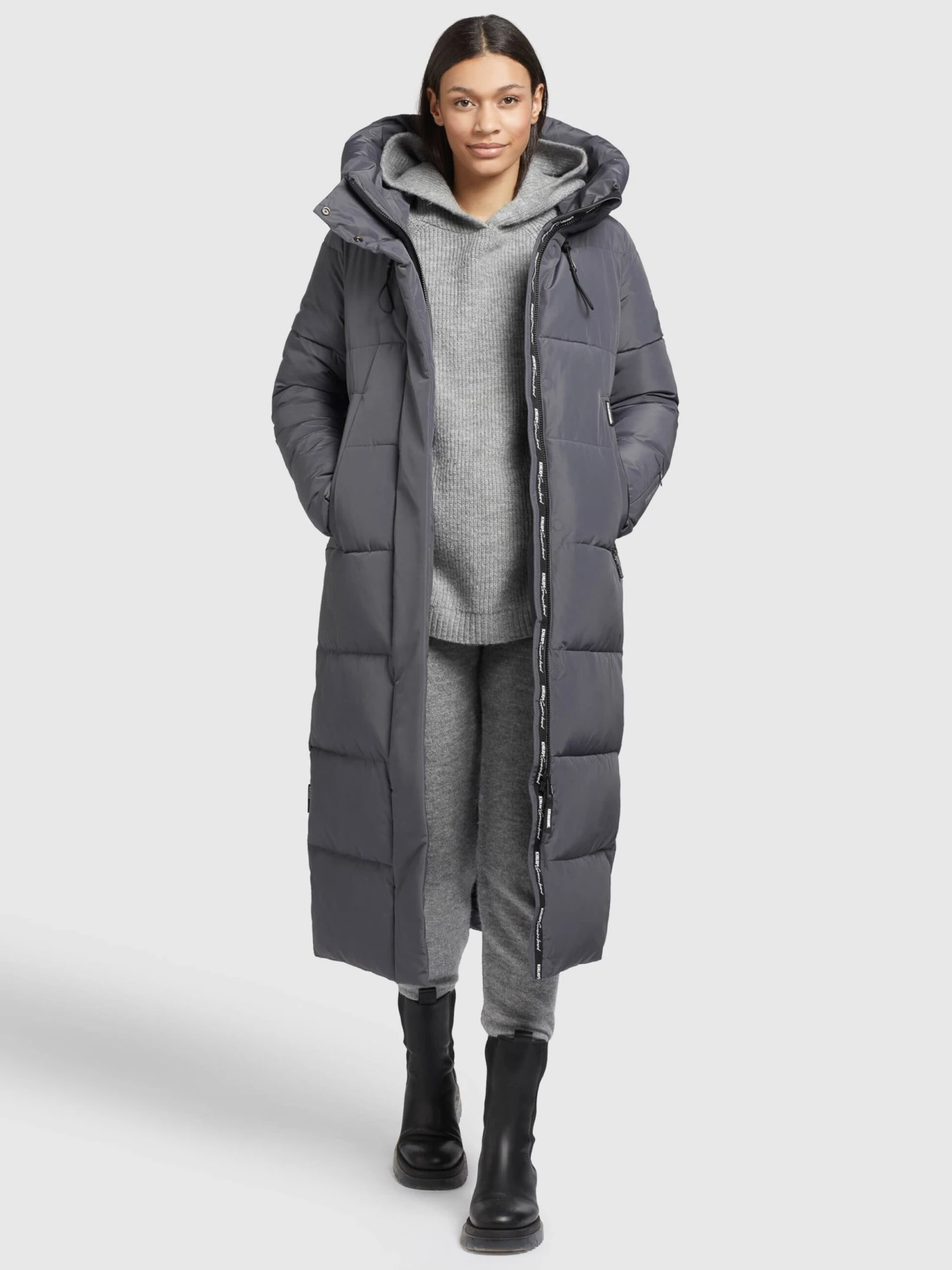 Khujo Manteaux Dhiver Manteau D’hiver Soulani Femme Pierre 8 Khujo Manteaux Dhiver Manteau D’hiver Soulani Femme Pierre - Image 6