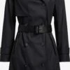 Khujo Trenchs Manteau Mi-saison Sarina Femme Noir -Khujo 9365e514a756abaccb6441f06830545d