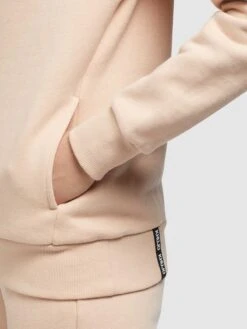 Khujo Sweats à Capuche Sweat-shirt Karima Femme Abricot -Khujo 9465d6018caef38172247478b04152eb