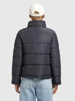 Khujo Vestes Dhiver Veste D’hiver Tuba 3 Femme Bleu Fumé -Khujo 94d264d74528af7c95953a252fa035c2