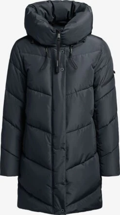 Khujo Vestes Dhiver Veste D’hiver Jordis 4 Femme Bleu Foncé