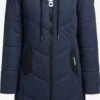Khujo Vestes Dhiver Veste D’hiver Aribay Femme Bleu Marine -Khujo 98949d1e676cc6f1ae9855abc810fbe4
