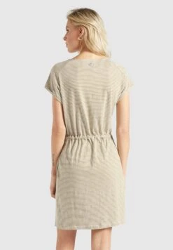 Khujo Robes En Jersey Robe ANNEMARIE Femme Beige / Blanc 15 Khujo Robes En Jersey Robe ANNEMARIE Femme Beige / Blanc -Khujo 9d1eb71f57d18a3fe087adf670c807ee