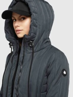 Khujo Vestes Dhiver Veste D’hiver TWEETY PRIME6 STRUCTURED Femme Bleu -Khujo 9d9cc31d1e684dc582b8c9a150cfecd3