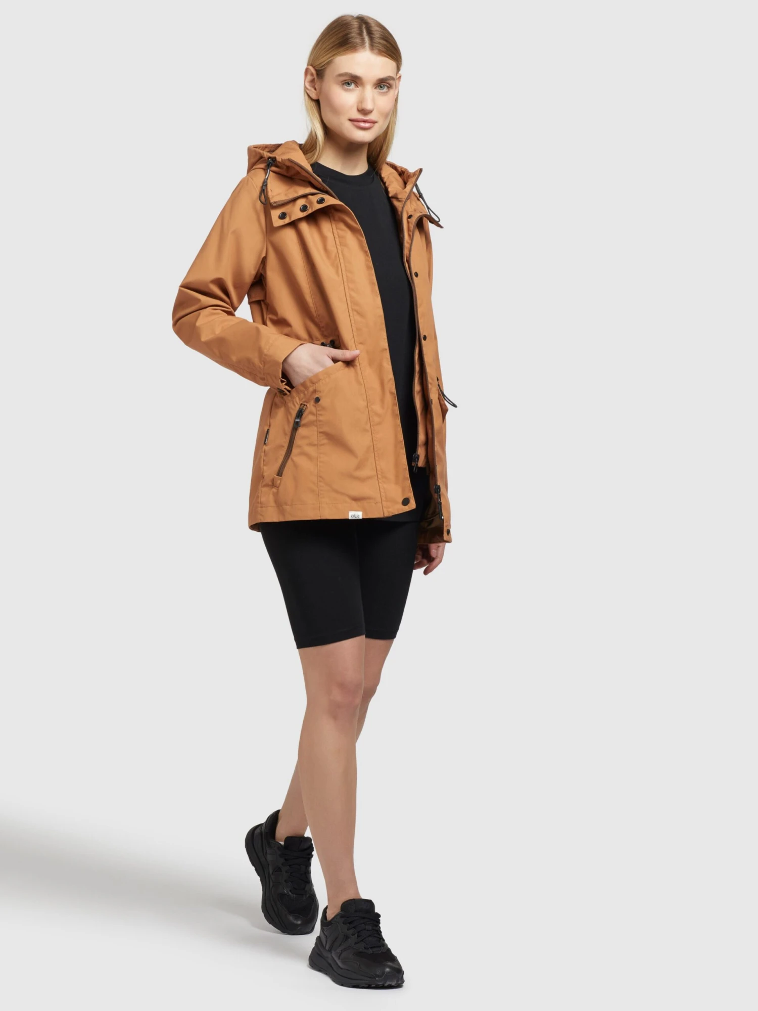 Khujo Parkas Parka Mi-saison FELINA Femme Camel 7 Khujo Parkas Parka Mi-saison FELINA Femme Camel - Image 5