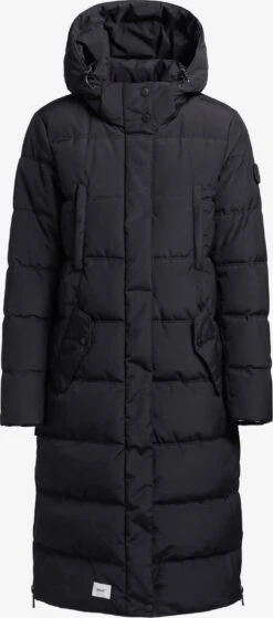 Khujo Manteaux Dhiver Manteau D’hiver Kleo Femme Noir