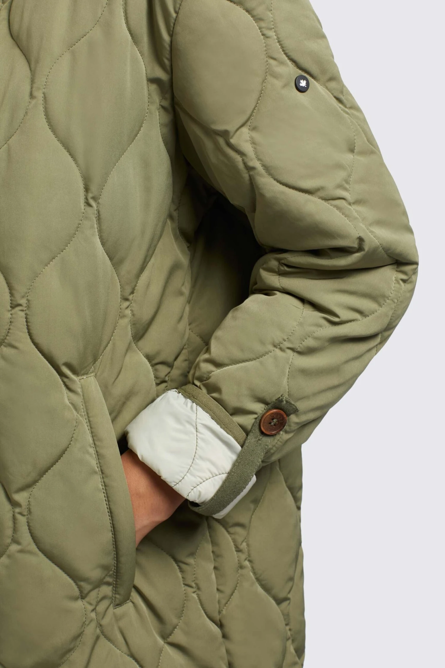 Khujo Manteaux De Mi-saison Manteau Mi-saison Sira Femme Olive 9 Khujo Manteaux De Mi-saison Manteau Mi-saison Sira Femme Olive - Image 7