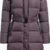 Khujo Manteaux Dhiver Manteau D’hiver HAZELLE Femme Mauve -Khujo a19fe4e54c929e6a160629375bbe6457