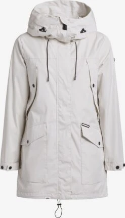 Khujo Manteaux De Mi-saison Manteau Mi-saison AIRA Femme Gris Clair