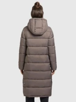 Khujo Manteaux Dhiver Manteau D’hiver Julina Femme Sépia -Khujo a49de7fa9b06109ce34279308afc7a6f