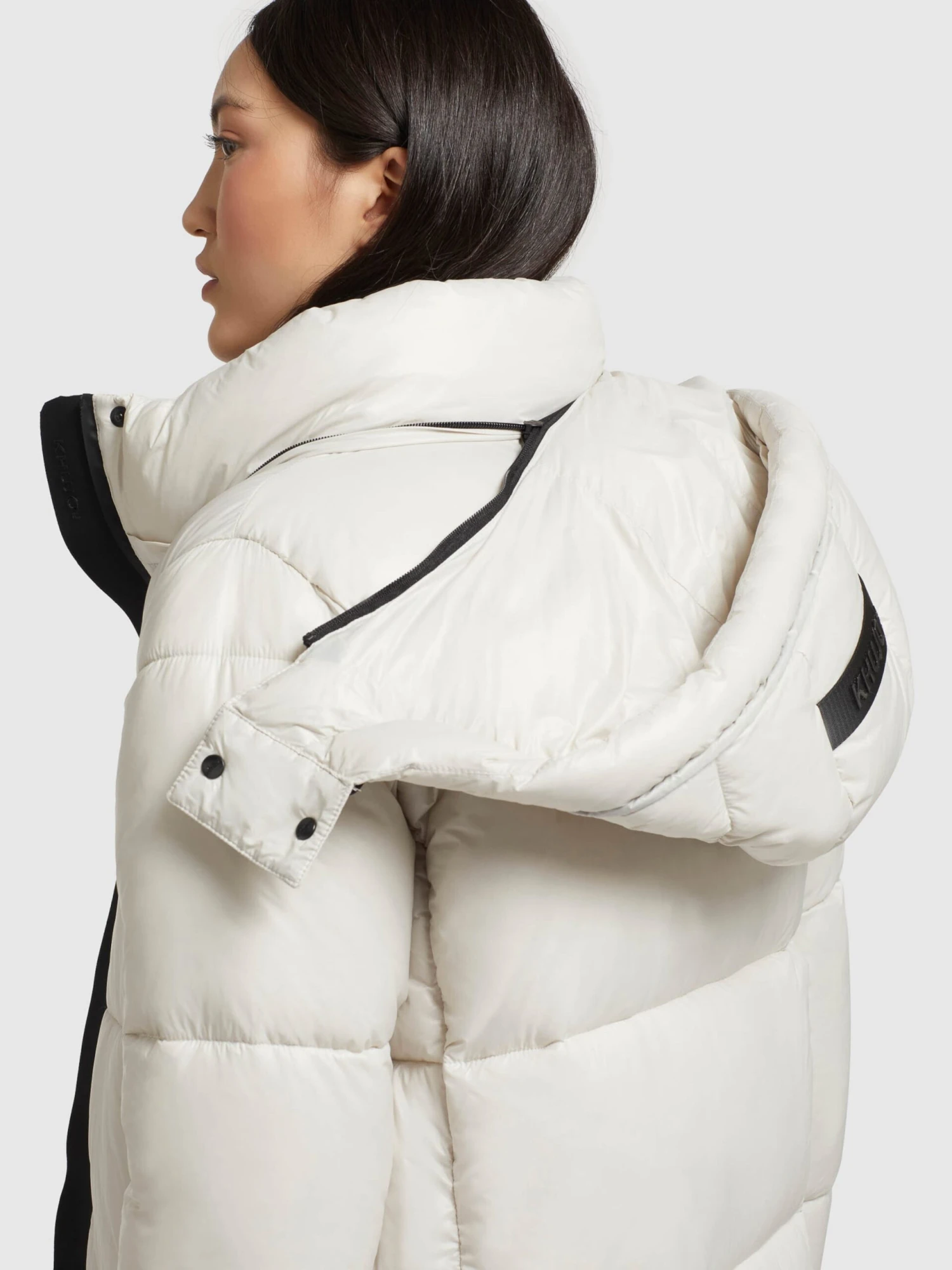 Khujo Manteaux Dhiver Manteau D’hiver Melona Femme Blanc Perle 10 Khujo Manteaux Dhiver Manteau D’hiver Melona Femme Blanc Perle - Image 8