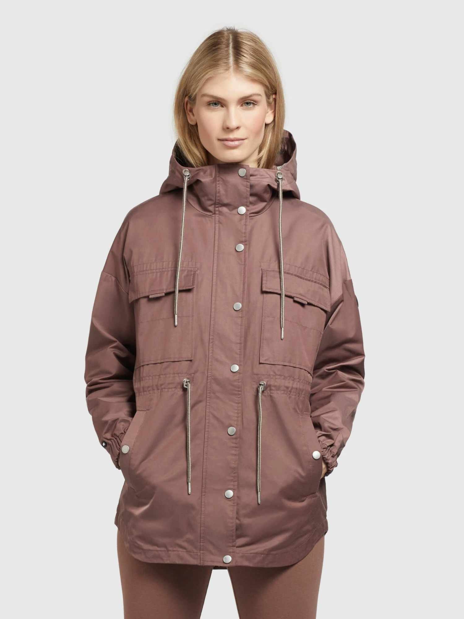 Khujo Vestes De Mi-saison Veste Mi-saison PRAYATA Femme Marron 4 Khujo Vestes De Mi-saison Veste Mi-saison PRAYATA Femme Marron - Image 2