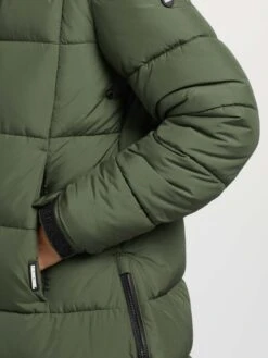 Khujo Manteaux Dhiver Manteau D’hiver Youma Femme Olive -Khujo a7587ed448d1336aa7c8fcf18bdd583a