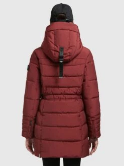 Khujo Manteaux Courts Manteau Mi-saison Amaray 3 Femme Rouge Rubis -Khujo a9cb62a02877e16b1d7f3bfd0eabf343
