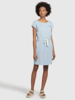 Khujo Robes Dété Robe D’été HEDIYE Femme Bleu -Khujo abdbc2f7d79b02e04a3ddb2b4d09d423