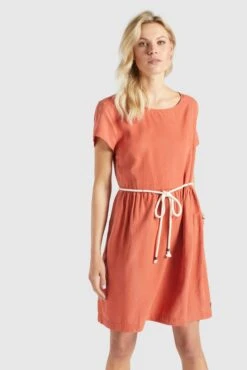 Khujo Mini-robes Robe ASBA Femme Orange 15 Khujo Mini-robes Robe ASBA Femme Orange -Khujo adcae2ee75ccdda9e47b28c82d864a5e