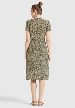 Khujo Robes Fluides Robe-chemise Porgy Femme Jaune Pastel / Noir 11 Khujo Robes Fluides Robe-chemise Porgy Femme Jaune Pastel / Noir -Khujo aec4ea7eb9dbda9e28368dd4a8fb39c1