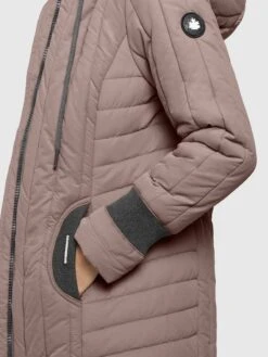 Khujo Manteaux De Mi-saison Manteau Mi-saison Jerry Femme Violet Clair -Khujo afe07e124e9f7763a4596450b5aa1164