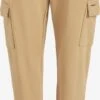 Khujo Pantalons De Survêtement Effilé Pantalon Cargo Staci Femme Beige