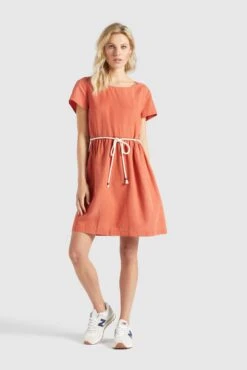 Khujo Mini-robes Robe ASBA Femme Orange 12 Khujo Mini-robes Robe ASBA Femme Orange -Khujo b0b950b559db349772e54bf967d5dd06