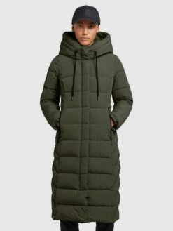 Khujo Manteaux Dhiver Manteau D’hiver Gamber Femme Vert Foncé -Khujo b0bdc5f264f7a4b9583f9775fc93e263
