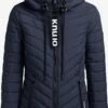 Khujo Vestes Dhiver Veste D’hiver Patt Femme Bleu Foncé -Khujo b11bac3d506d8808096da1aceec15ae4