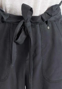 Khujo Shorts Loosefit Pantalon Poppy Femme Gris Foncé -Khujo b254aec486b65db48ecd20561992dc47