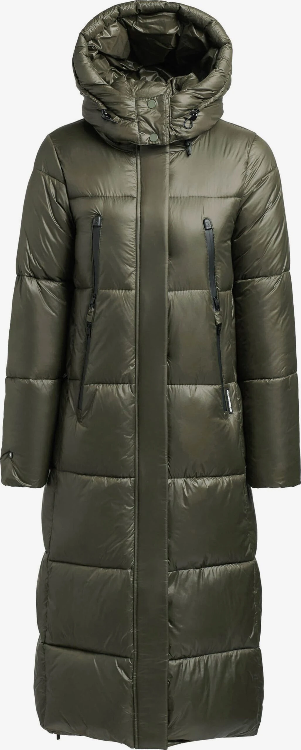 Khujo Manteaux Dhiver Manteau D’hiver Melona Femme Kaki 3 Khujo Manteaux Dhiver Manteau D’hiver Melona Femme Kaki