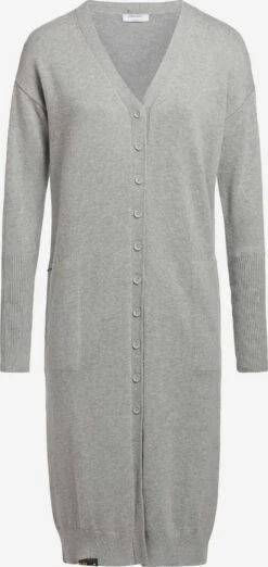 Khujo Gilets Cardigan Elina Femme Gris