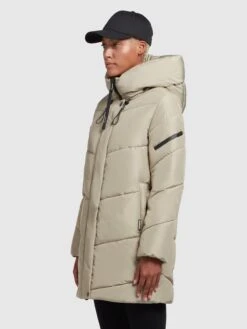 Khujo Vestes Dhiver Veste D’hiver Jordis 4 Femme Vert Pastel -Khujo b6da4507c1afef93ab511d053999cf6d