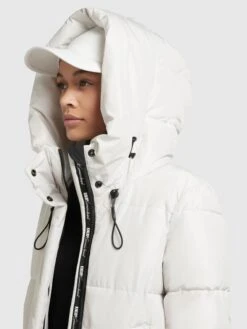 Khujo Manteaux De Mi-saison Manteau Mi-saison Soulani Femme Blanc Cassé 16 Khujo Manteaux De Mi-saison Manteau Mi-saison Soulani Femme Blanc Cassé -Khujo b74c87407646c0a2b982e700189c443c