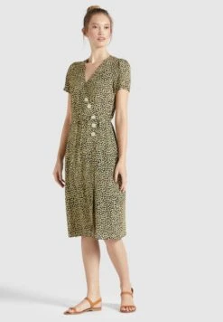 Khujo Robes Fluides Robe-chemise Porgy Femme Jaune Pastel / Noir 10 Khujo Robes Fluides Robe-chemise Porgy Femme Jaune Pastel / Noir -Khujo b7d232081d1df21bd12acb2c75f57851