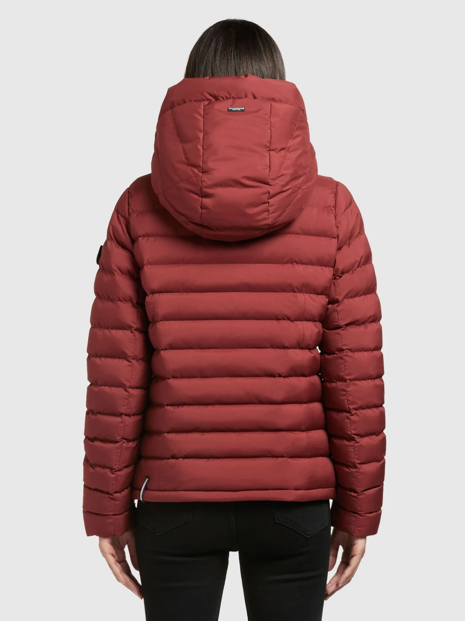 Khujo Vestes De Mi-saison Veste Mi-saison Lovina Femme Rouge Foncé 6 Khujo Vestes De Mi-saison Veste Mi-saison Lovina Femme Rouge Foncé - Image 4