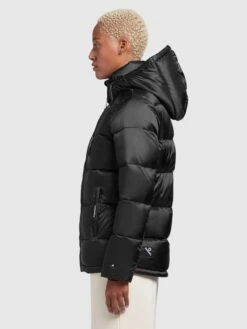 Khujo Vestes Dhiver Veste D’hiver Evona Femme Noir -Khujo bd3e4705218608402c32f07f1489c1a3