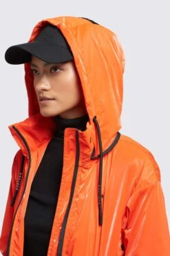 Khujo Manteaux De Mi-saison Manteau Mi-saison Marthe Femme Orange -Khujo bd72316931dc55adaddd37e65425b047
