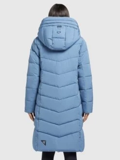 Khujo Manteaux Dhiver Manteau D’hiver Ayleena Femme Bleu Clair -Khujo bdcccccc5accffe17bae58b5959374f2