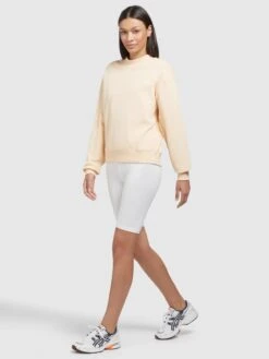 Khujo Sweats Sweat-shirt Esperanza Femme Jaune Clair -Khujo bfc7bae75a07213df2c19f4199cb3af6