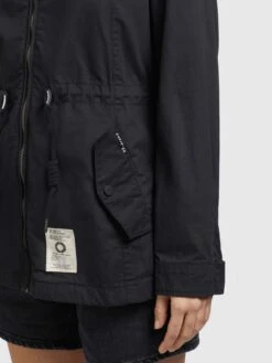 Khujo Vestes De Mi-saison Veste Mi-saison SESIA Femme Noir -Khujo c068ba090e198c603acfa0bf284a0c6a