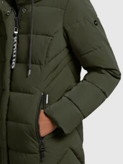 Khujo Manteaux Dhiver Manteau D’hiver Gamber Femme Vert Foncé -Khujo c0892924592bf7b73bd0af869921b191