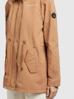 Khujo Vestes De Mi-saison Veste Mi-saison CAIMA Femme Beige -Khujo c13756f584fa174b8627a00331408fa3