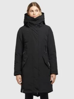 Khujo Manteaux Dhiver Manteau D’hiver Charlyn 3 Femme Noir -Khujo c202e8beec9ec41a00c87b94bfdd3ad2