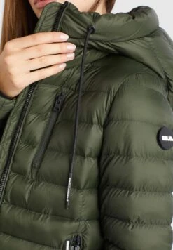 Khujo Vestes Dhiver Veste D’hiver Lovina Femme Kaki -Khujo c2a6db4066c52606959c33fcc1feb12d