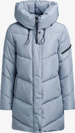 Khujo Vestes Dhiver Veste D’hiver Jordis 4 Femme Bleu Clair