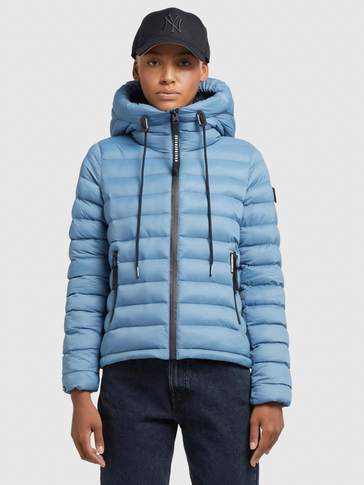 Khujo Vestes Dhiver Veste D’hiver Lovina 3 Femme Bleu Clair 4 Khujo Vestes Dhiver Veste D’hiver Lovina 3 Femme Bleu Clair - Image 2
