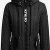 Khujo Vestes Dhiver Veste D’hiver TWEETY PRIME6 Femme Noir -Khujo c544af8ba6a83bf7e4d432cda12e9d89