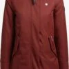 Khujo Parkas Parka Mi-saison Femme Rouge Rouille