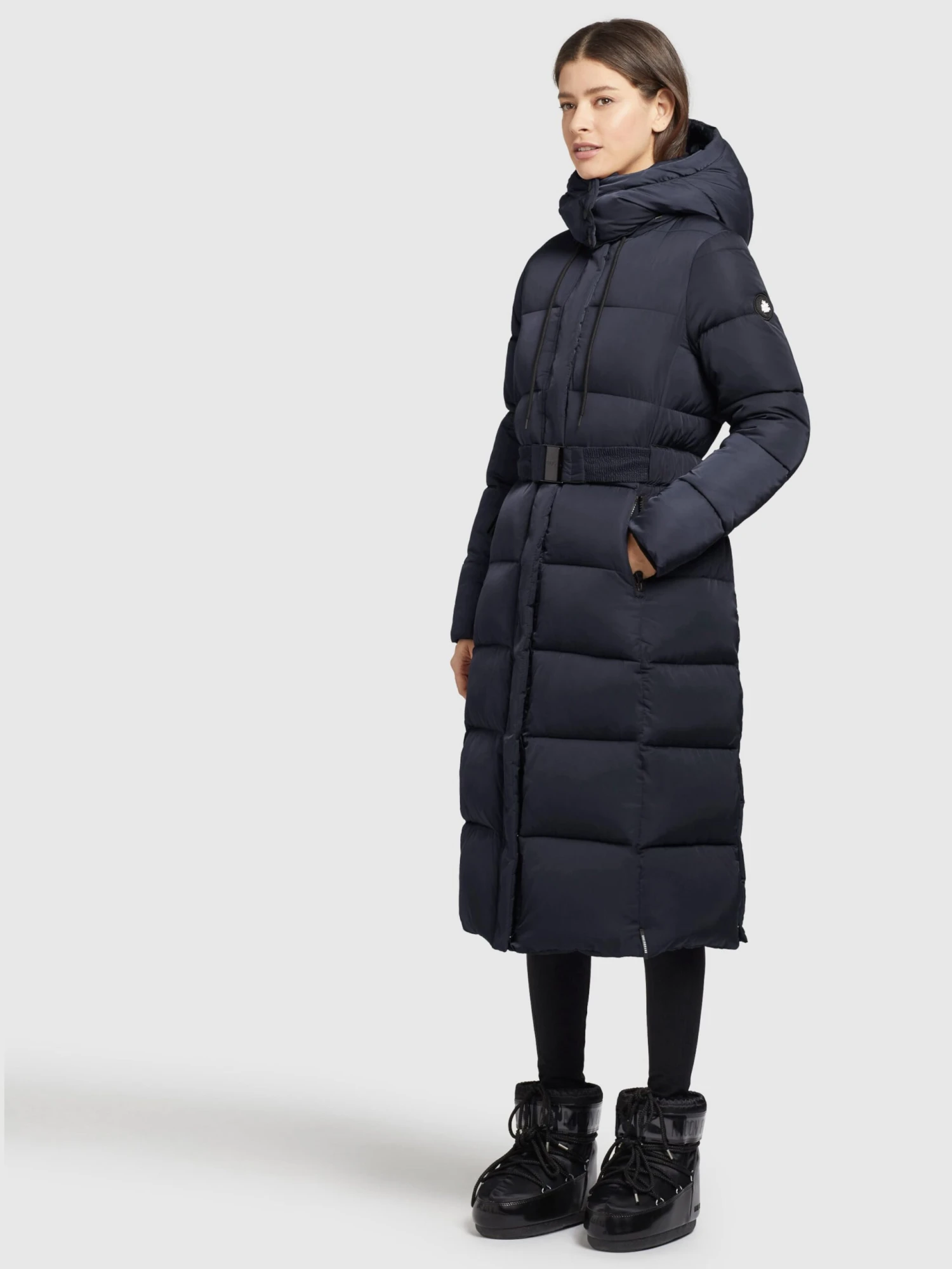 Khujo Manteaux Dhiver Manteau D’hiver Femme Bleu Nuit 5 Khujo Manteaux Dhiver Manteau D’hiver Femme Bleu Nuit - Image 3