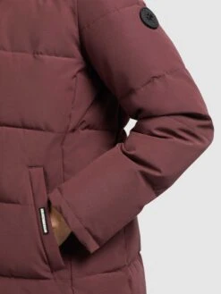 Khujo Manteaux Dhiver Manteau D’hiver Rugg Femme Rouge Carmin -Khujo ccd4b6dd82571a0525256ba1337d4c62