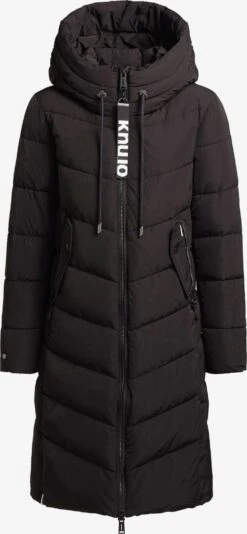 Khujo Manteaux Dhiver Manteau D’hiver Ayleena Femme Noir